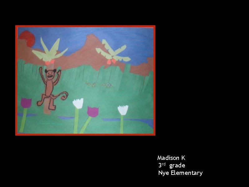 Madison K 3 rd grade Nye Elementary 