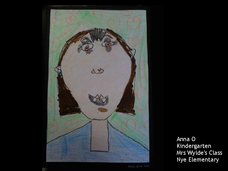 Anna O Kindergarten Mrs Wylde's Class Nye Elementary 