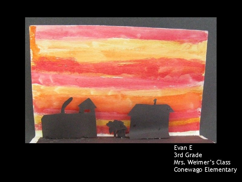 Evan E 3 rd Grade Mrs. Weimer’s Class Conewago Elementary 