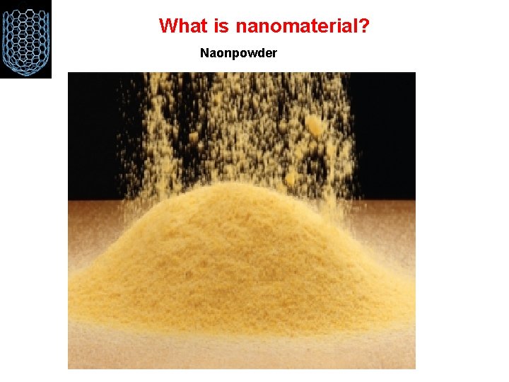 What is nanomaterial? Naonpowder 