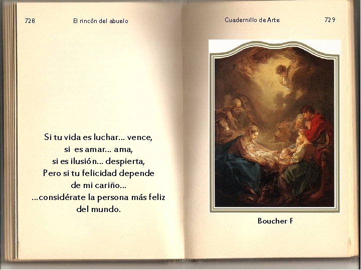 728 El rincón del abuelo Cuadernillo de Arte Si tu vida es luchar… vence,