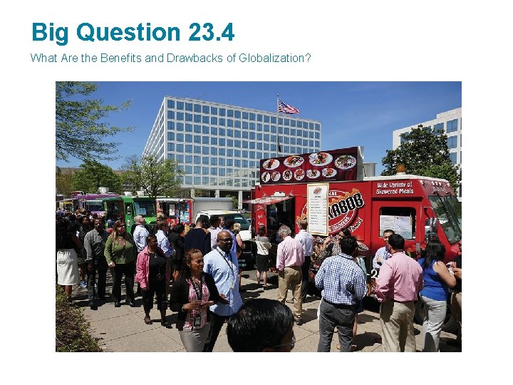 Big Question 23. 4 What Are the Benefits and Drawbacks of Globalization? 