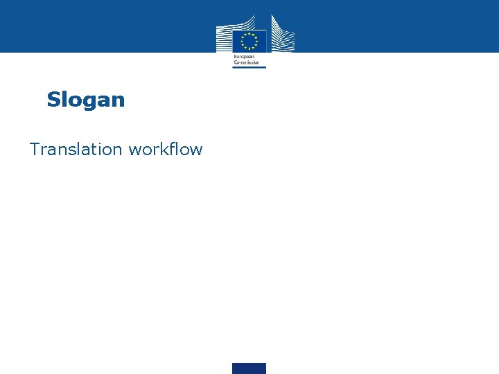 Slogan Translation workflow 