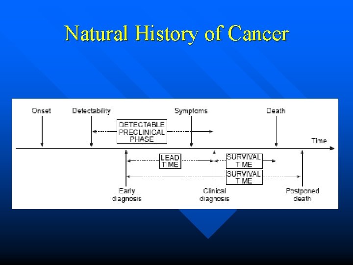 Natural History of Cancer 