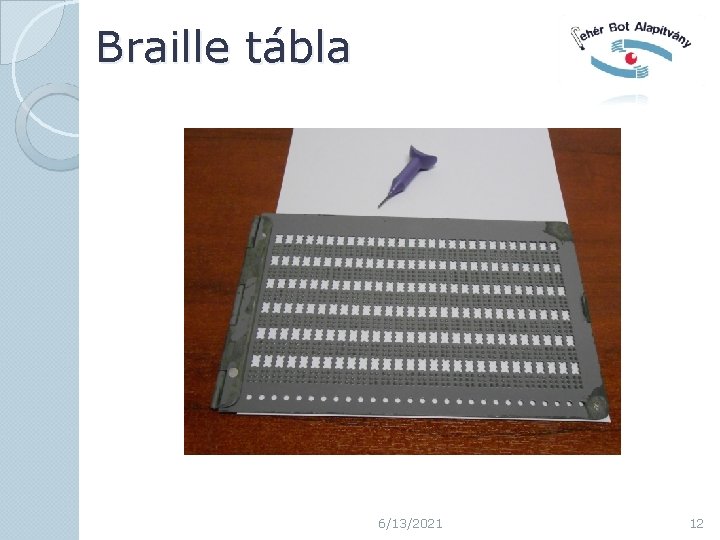 Braille tábla 6/13/2021 12 