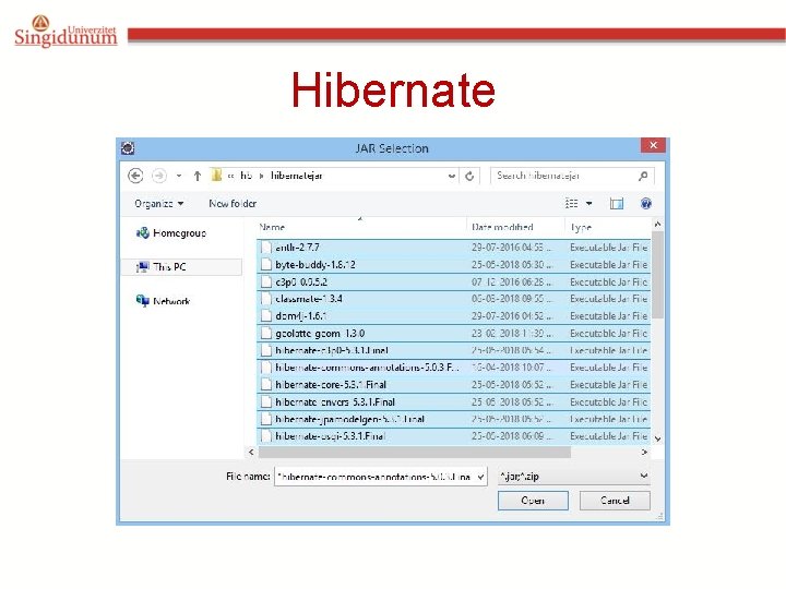 Hibernate Hibernate