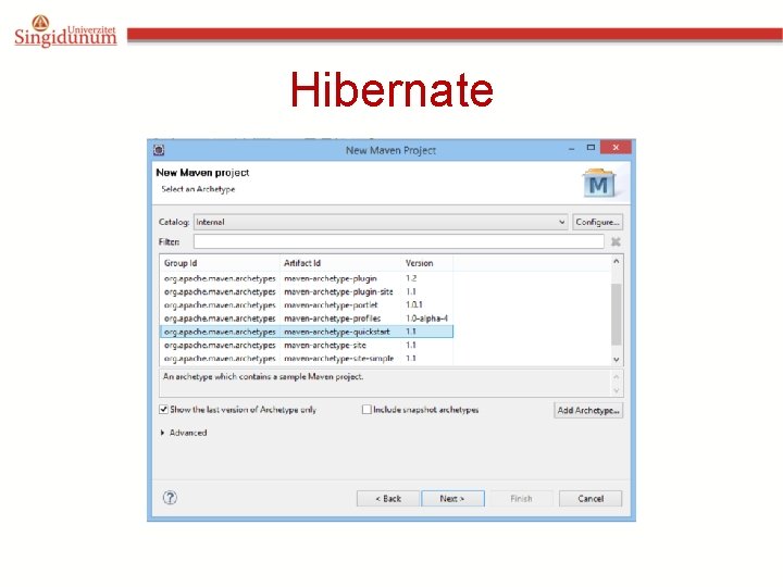 Hibernate Hibernate