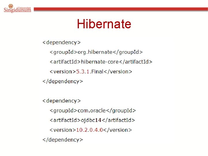 Hibernate Hibernate
