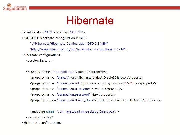 Hibernate Hibernate
