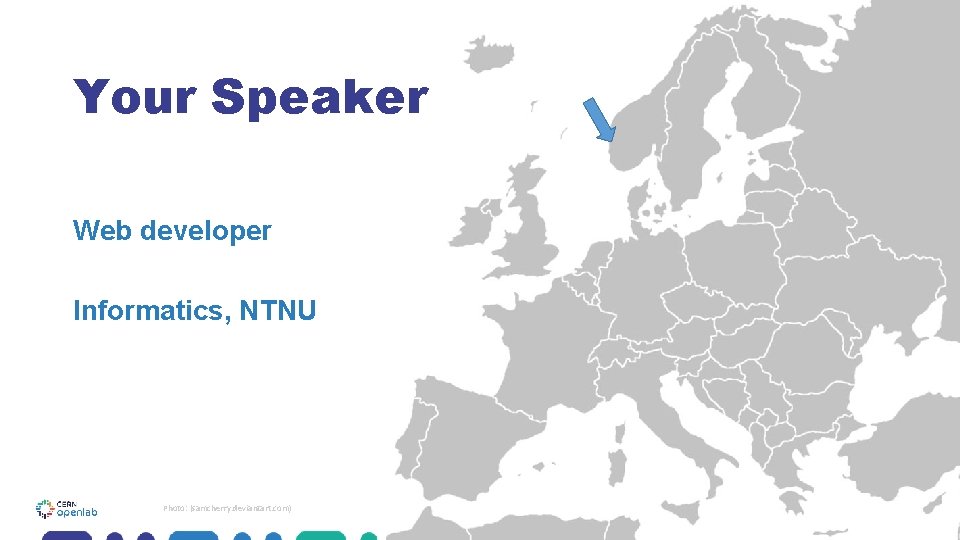 Your Speaker Web developer Informatics, NTNU Photo: (samcherry. deviantart. com) Rebekka Alvsvåg 2 Your Speaker Web developer Informatics, NTNU Photo: (samcherry. deviantart. com) Rebekka Alvsvåg 2