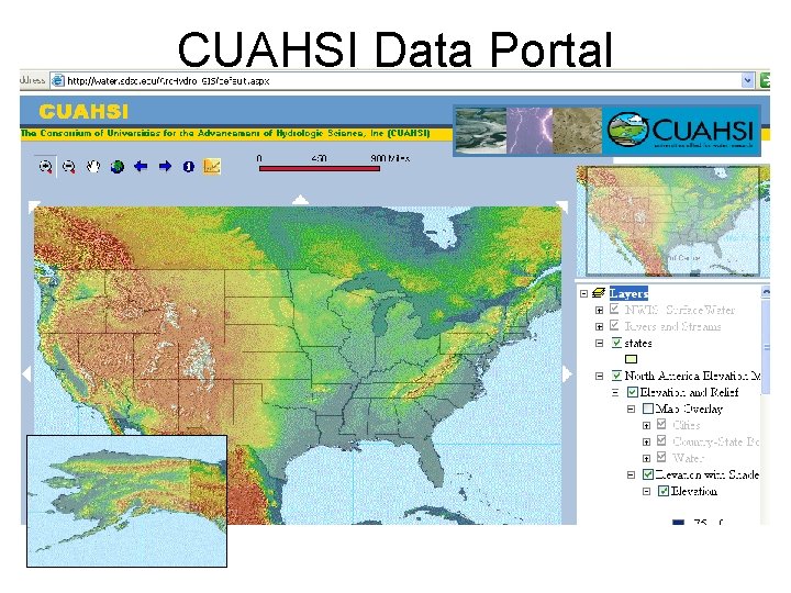 CUAHSI Data Portal 