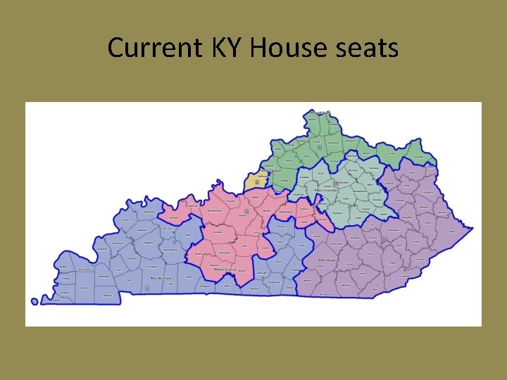Current KY House seats 
