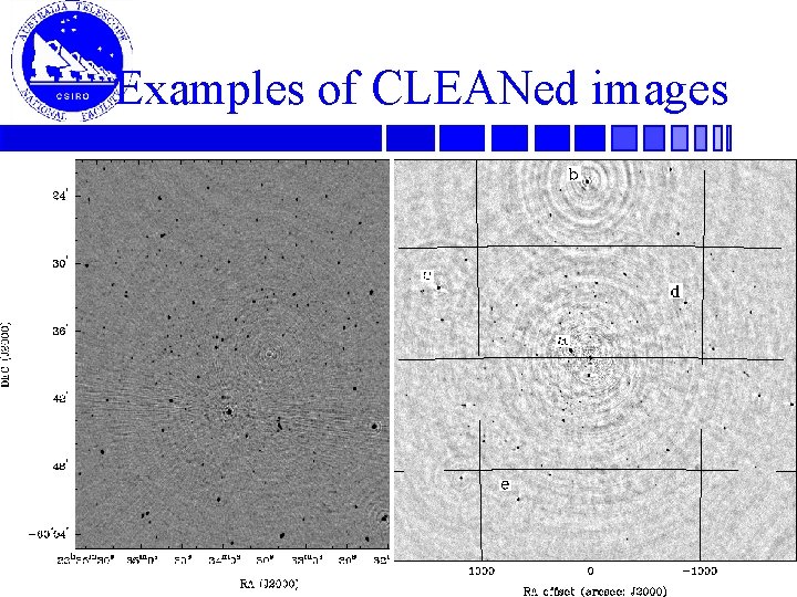 Examples of CLEANed images 20 