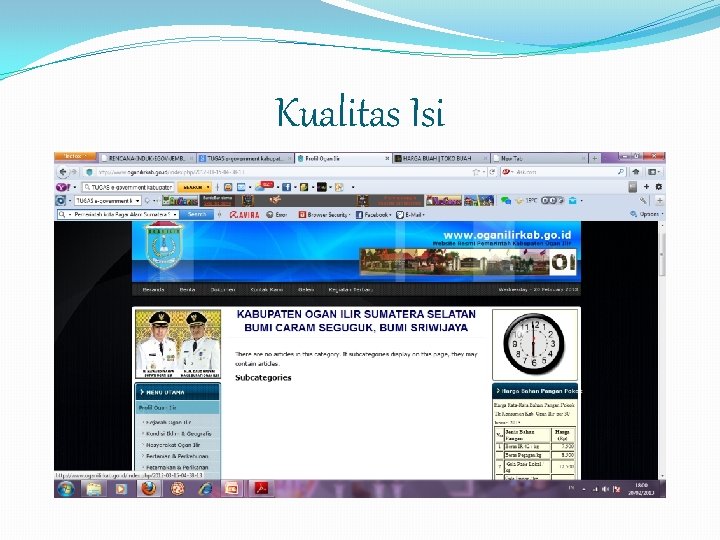 Kualitas Isi 