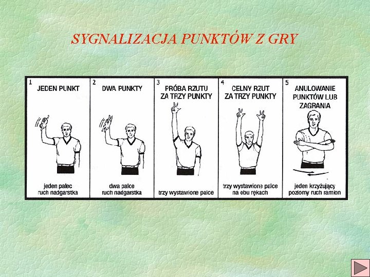 SYGNALIZACJA PUNKTÓW Z GRY 