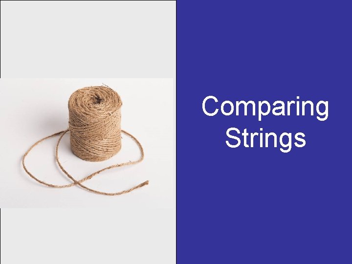 Comparing Strings 