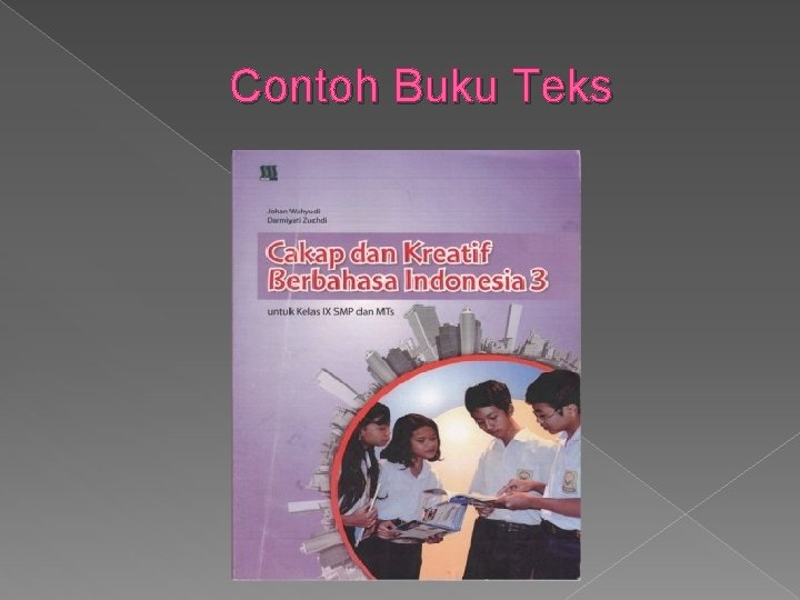 Contoh Buku Teks 