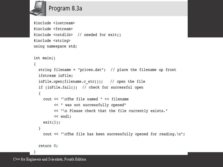 C++ for Engineers and Scientists, Fourth Edition 