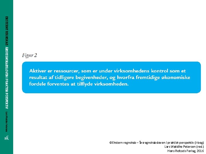 ©Ekstern regnskab – årsregnskabsloven i praktisk perspektiv (I-bog) Lars Wøldike Petersen (red. ) Hans