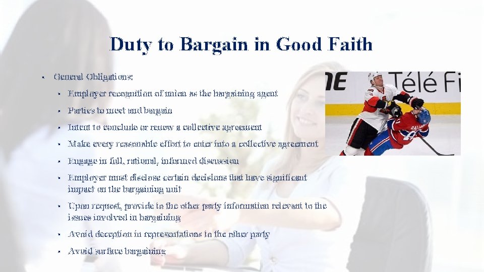Duty to Bargain in Good Faith § General Obligations: § Employer recognition of union