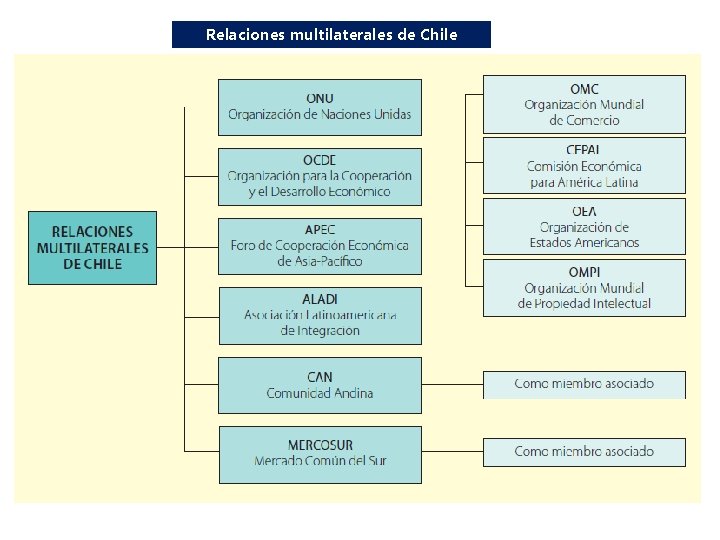 Relaciones multilaterales de Chile 