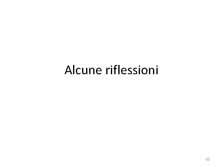 Alcune riflessioni 52 