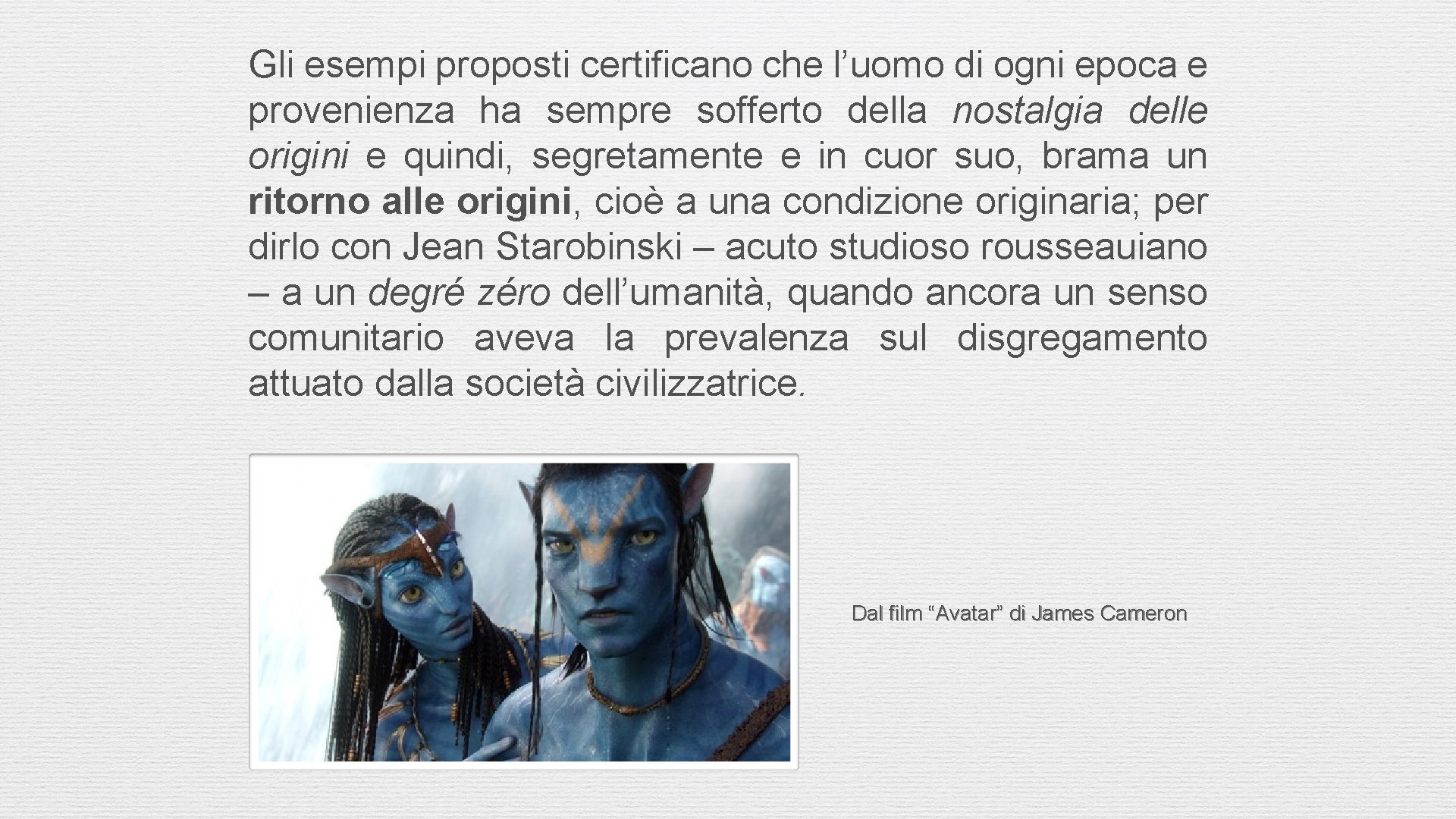 Gli esempi proposti certificano che l’uomo di ogni epoca e provenienza ha sempre sofferto