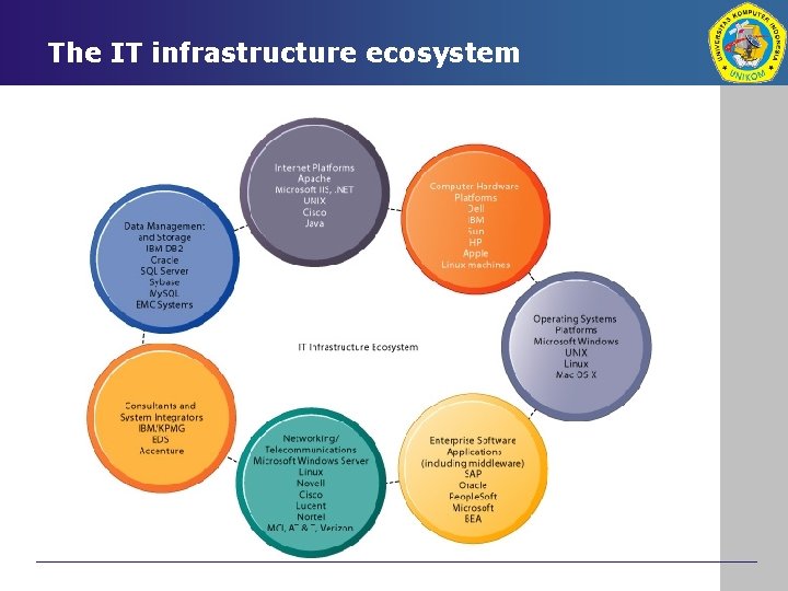 The IT infrastructure ecosystem 