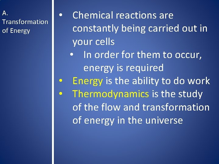 How Organisms Obtain Energy Chapter 8 Section 1
