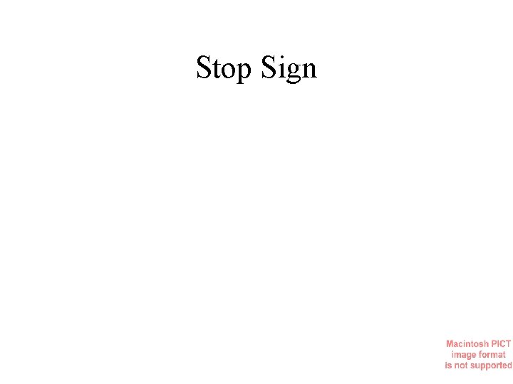 Stop Sign 