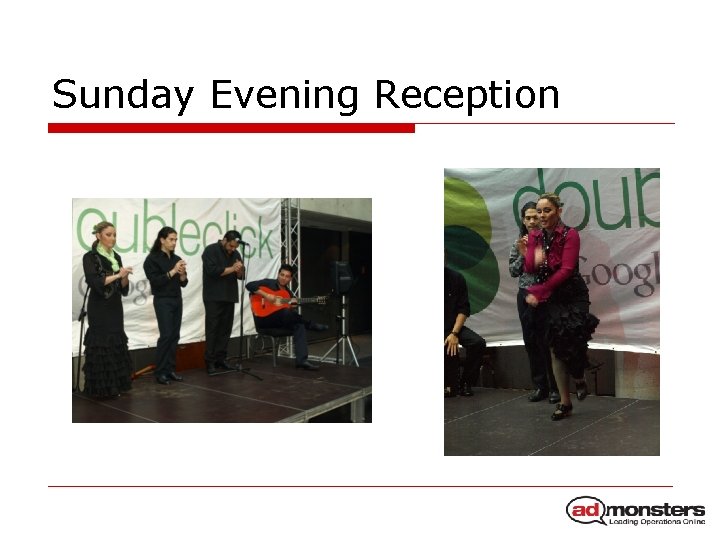 Sunday Evening Reception 