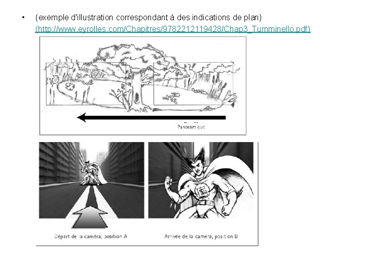 • (exemple d'illustration correspondant à des indications de plan) (http: //www. eyrolles. com/Chapitres/9782212119428/Chap