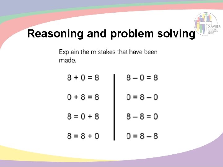 Reasoning and problem solving 