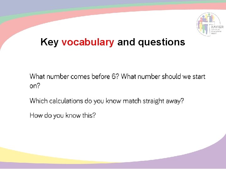 Key vocabulary and questions 