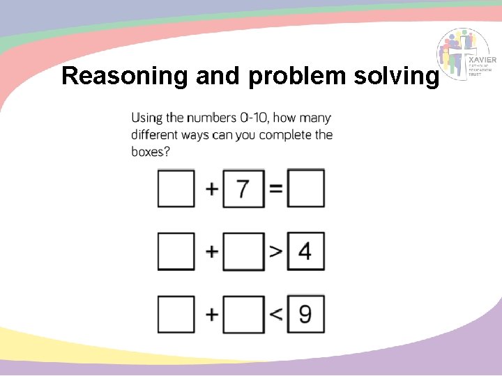 Reasoning and problem solving 