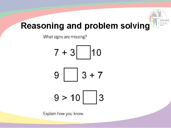 Reasoning and problem solving 