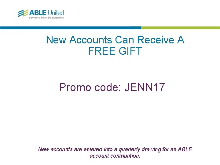 New Accounts Can Receive A FREE GIFT Promo code: JENN 17 New accounts are