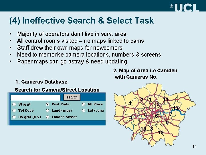 (4) Ineffective Search & Select Task • • • Majority of operators don’t live