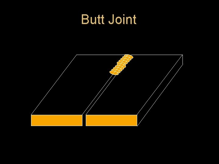 Butt Joint Butt Joint
