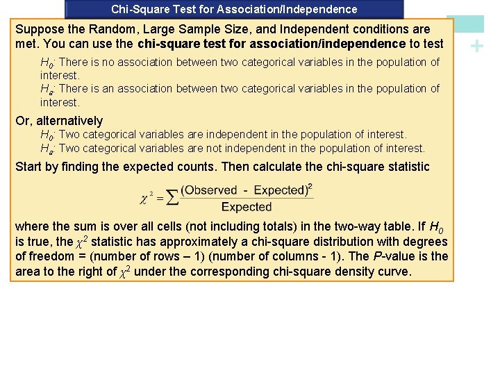 Suppose the Random, Large Sample Size, and Independent conditions are met. You can use