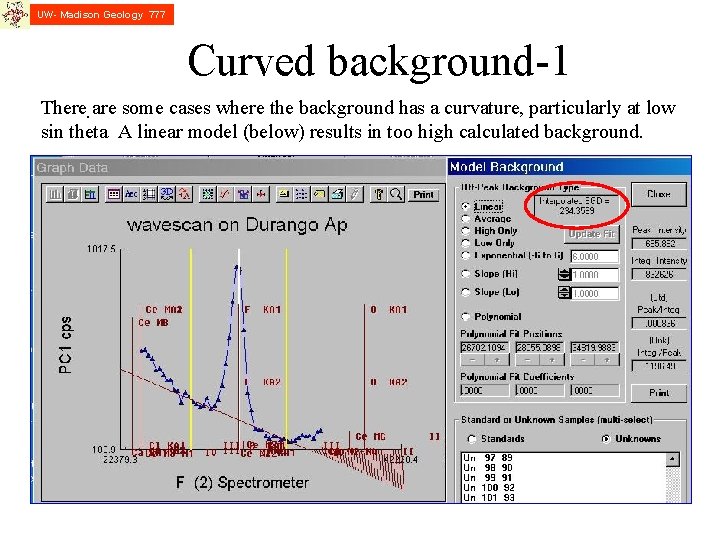 UW- Madison Geology 777 Curved background-1 There. are some cases where the background has