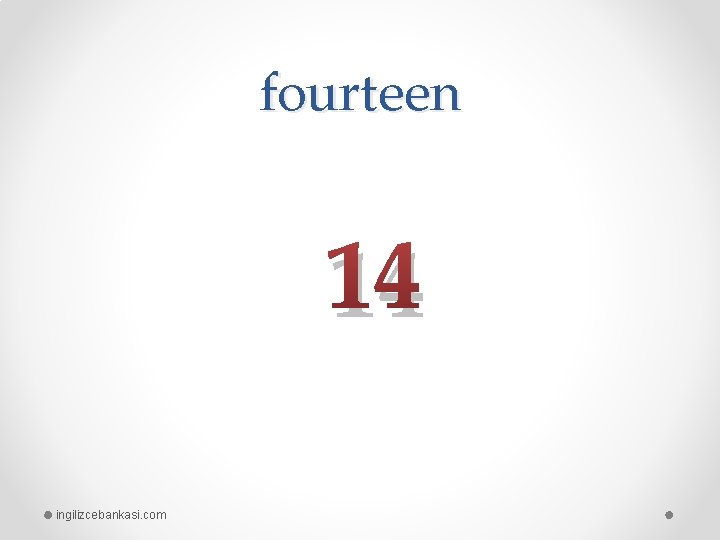 fourteen 14 ingilizcebankasi. com 