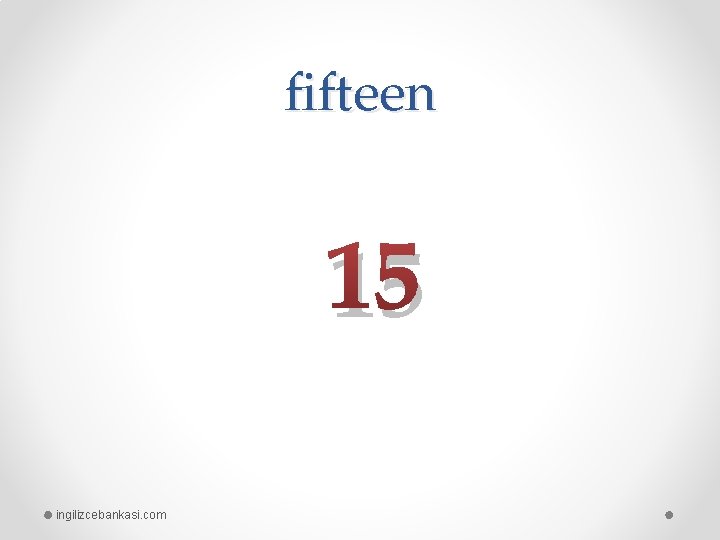 fifteen 15 ingilizcebankasi. com 