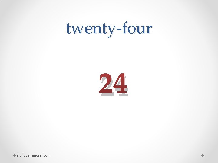 twenty-four 24 ingilizcebankasi. com 