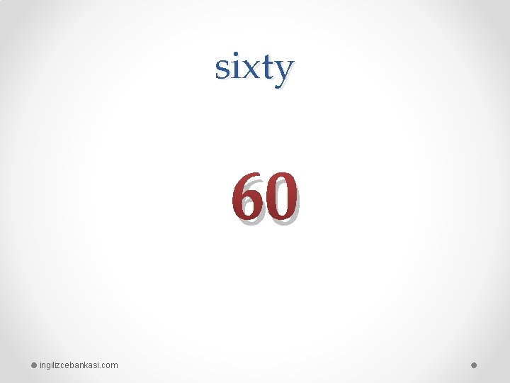 sixty 60 ingilizcebankasi. com 