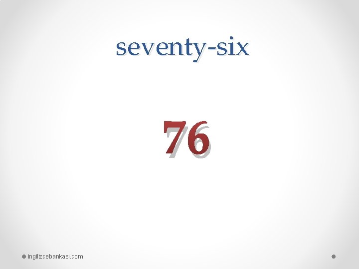 seventy-six 76 ingilizcebankasi. com 