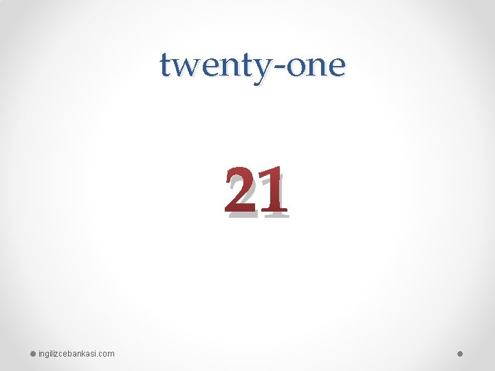 twenty-one 21 ingilizcebankasi. com 
