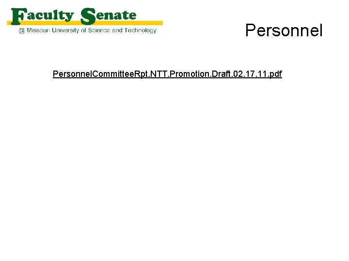 Personnel. Committee. Rpt. NTT. Promotion. Draft. 02. 17. 11. pdf 