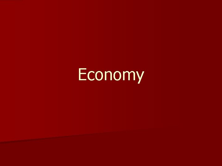 Economy 