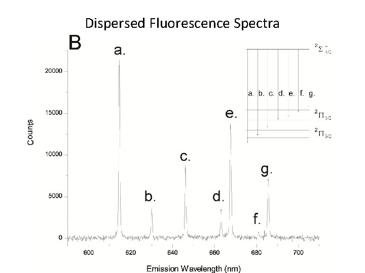 Dispersed Fluorescence Spectra 